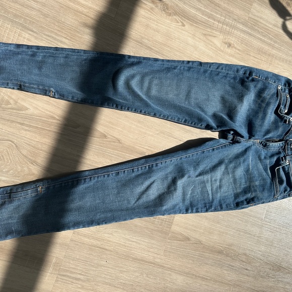 Rag and bone skinny zip crop Denium jeans - Picture 3 of 10